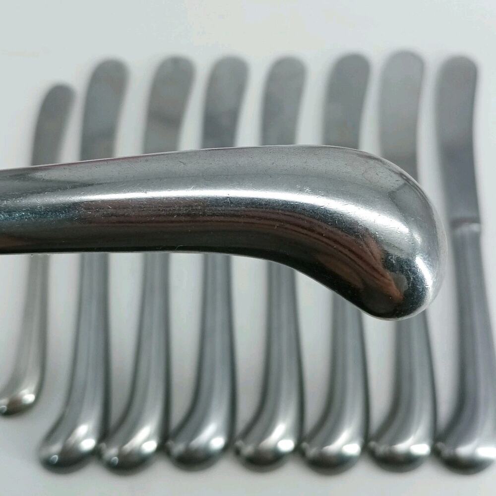 8+1X BK Towle LIBERTY BELL Stainless Belle Supreme Japan Butter Dinner Knives